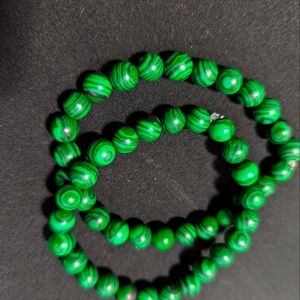 Malachite bracelets